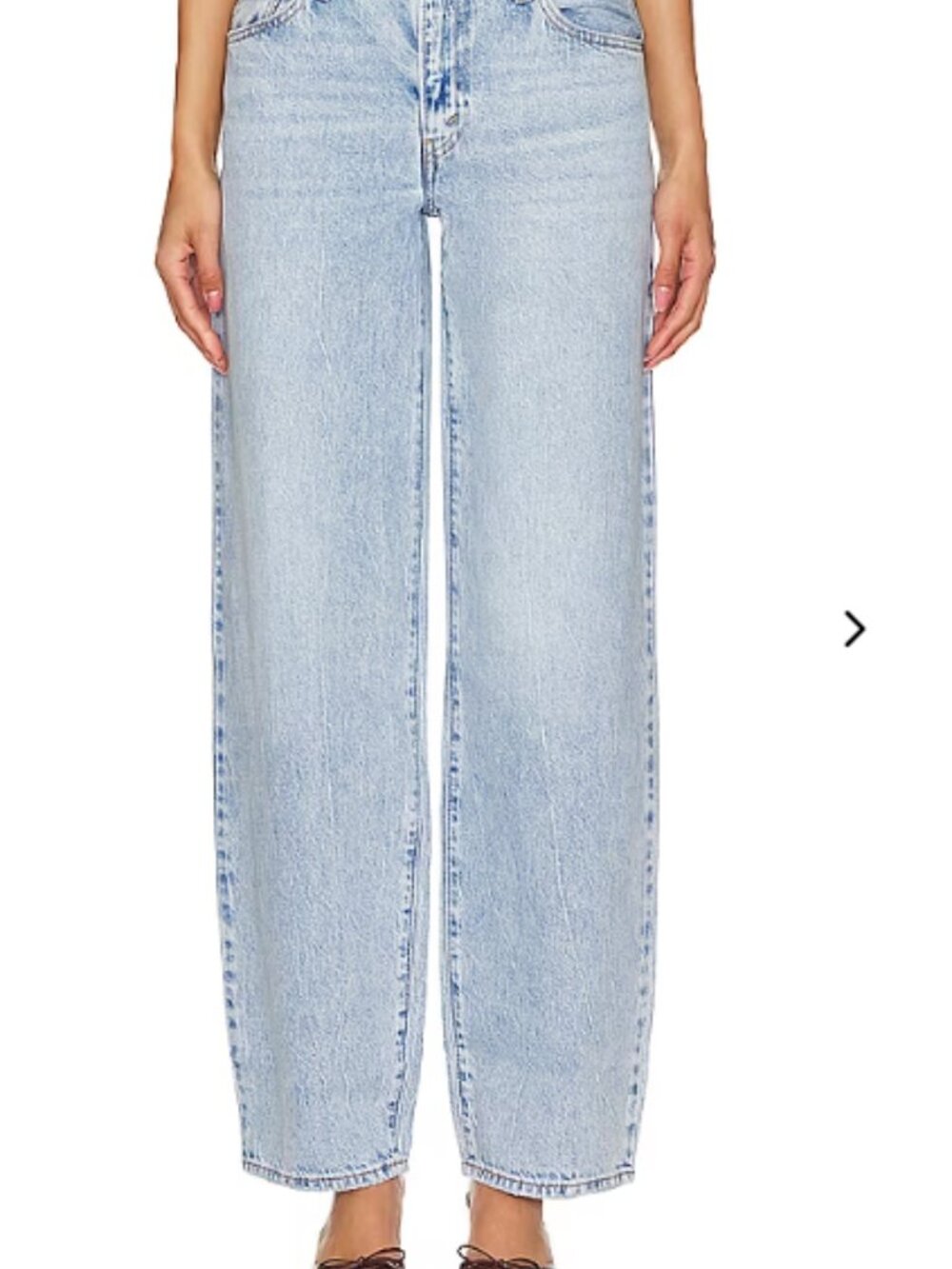 Levi's Baggy Dad jeans in Fan Flare, size 25